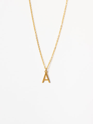 Personalized Letter Necklace - Halskette (wasserfest)