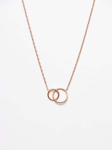 Two Circles Necklace - Halskette (wasserfest)