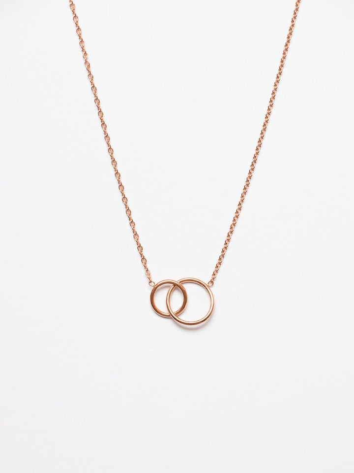 Two Circles Necklace - Halskette (wasserfest)