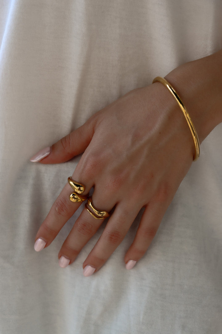 Drops Paris Irregular Ring Set (wasserfest)
