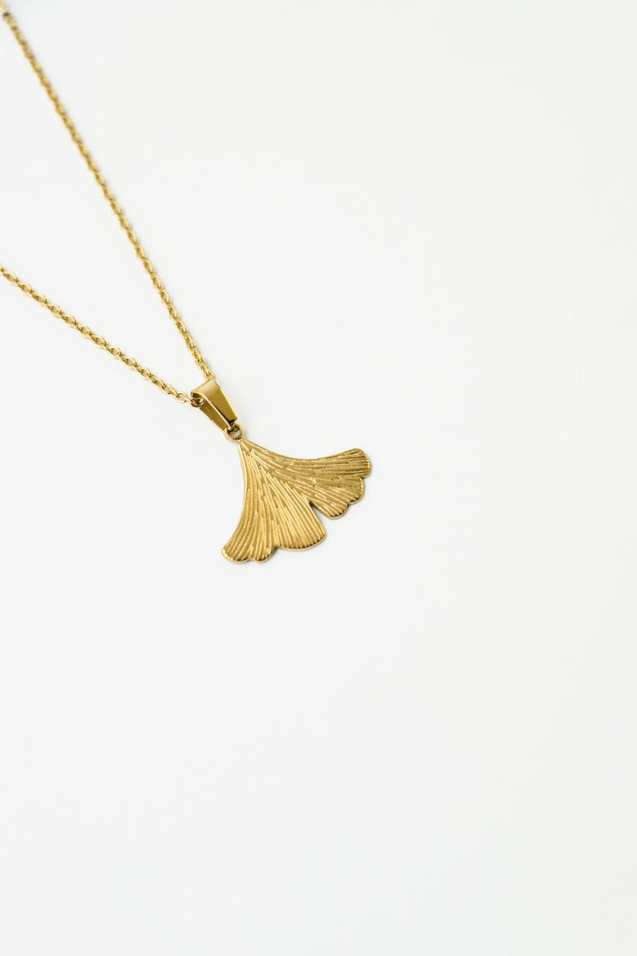 Ginkgo Leaf Necklace - Halskette (wasserfest)
