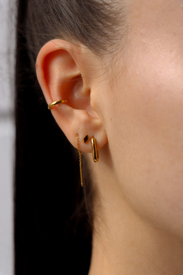 Diamond Chain Earrings (wasserfest)