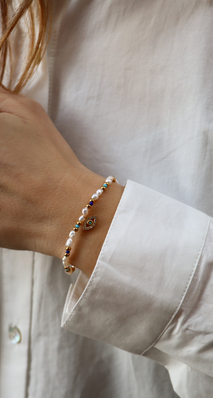 Santorini Fatima Eye Bracelet - Armband (wasserfest)