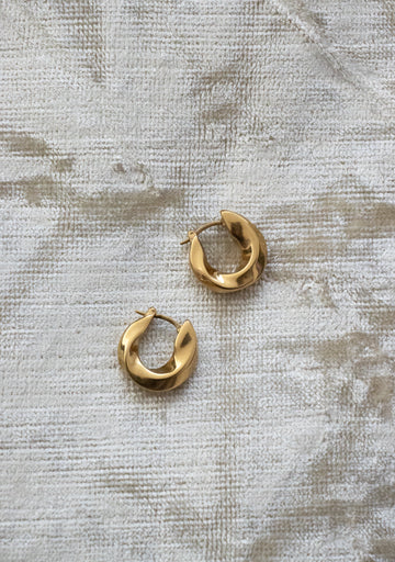 Celine Hoops - Creolen (wasserfest)