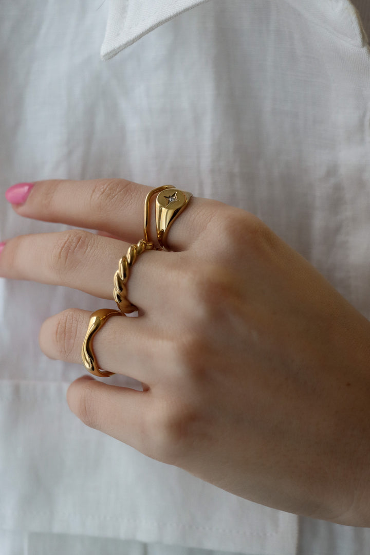 Anna Ring - Fingerring (wasserfest)