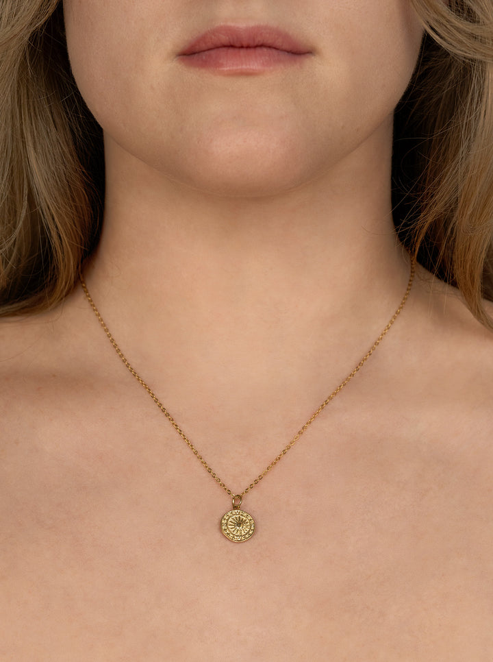 Personalized Inka Sun Charm - Anhänger (wasserfest)