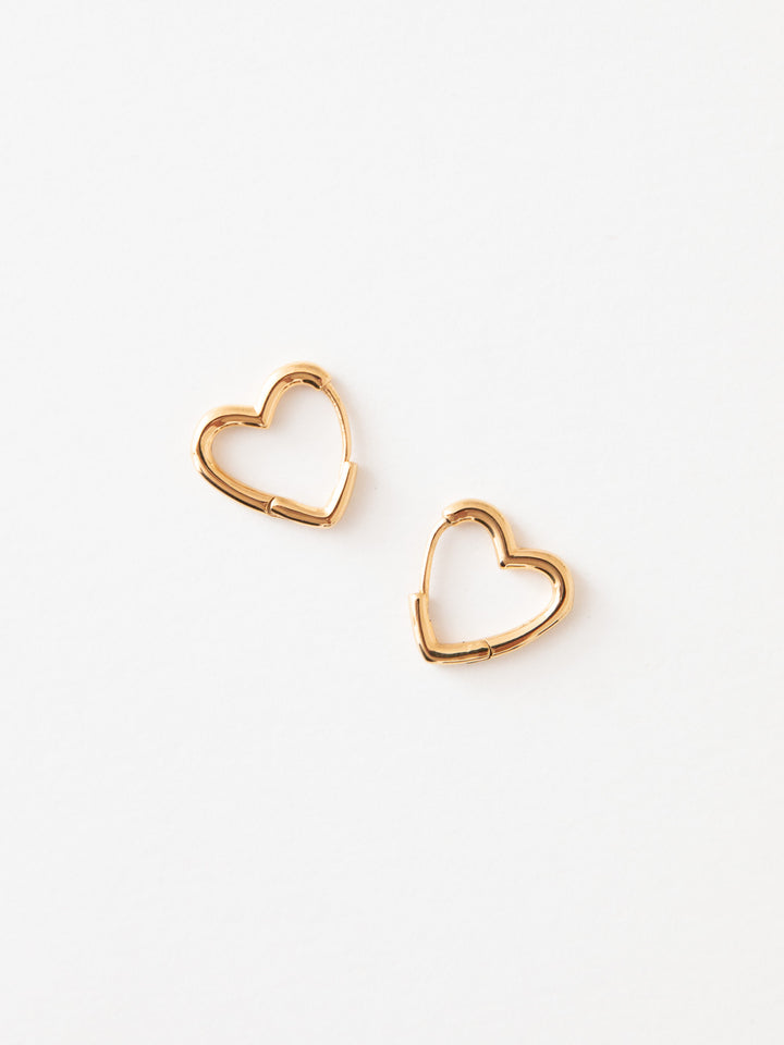 Little Heart Hoop - Creolen (wasserfest)