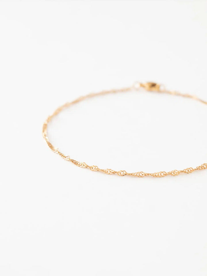 Valeria Anklet - Fusskette (wasserfest)