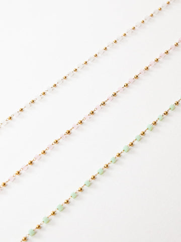 Alyssa Ava Necklace - Halsketten Layering Set (wasserfest)
