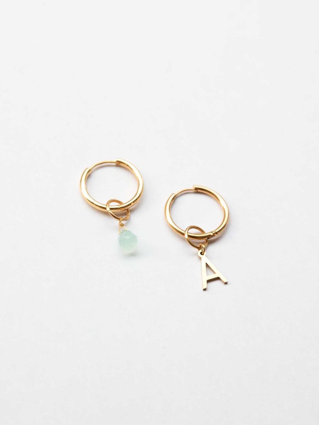 Ava Infinity Charm Hoops (waterproof)