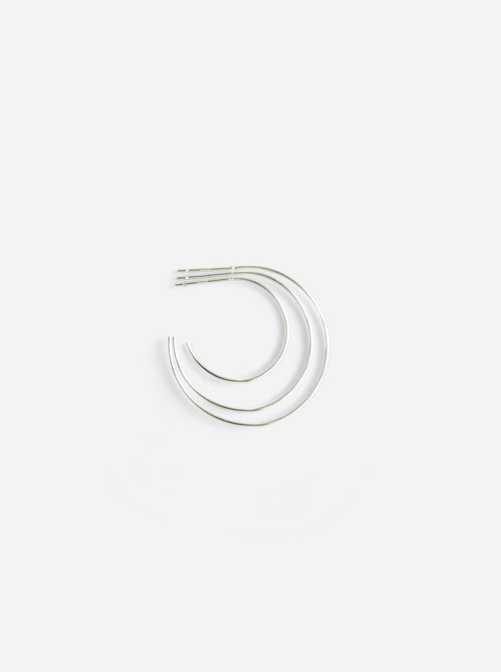 Malia Hoops - filigrane Creolen (wasserfest)