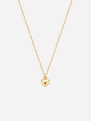 Mila Bold Heart Necklace - Halskette (wasserfest)