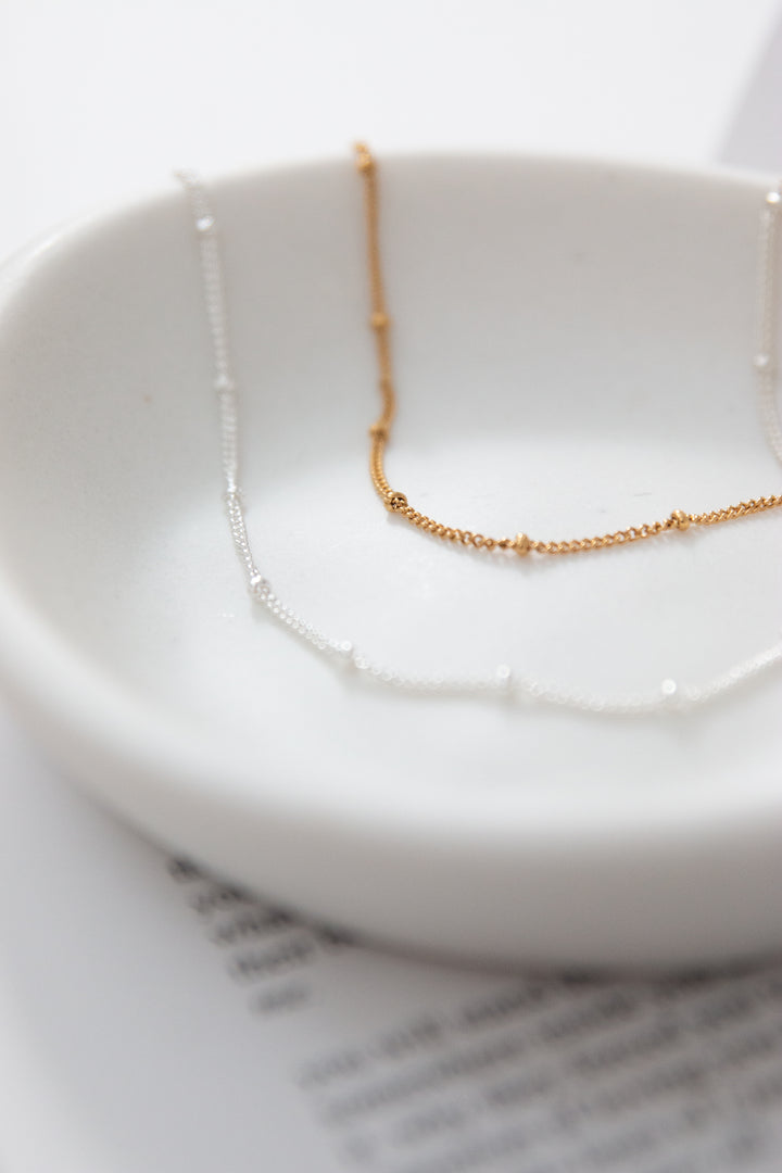 Personalized Letter Necklace - Halskette (wasserfest)