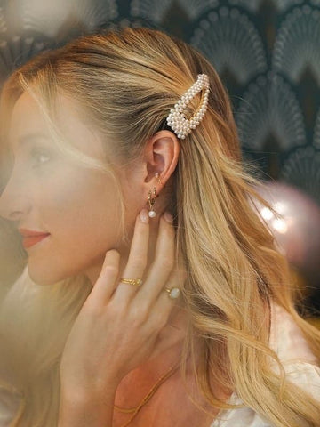 Emily Pearl Haar Clip - Haarspange
