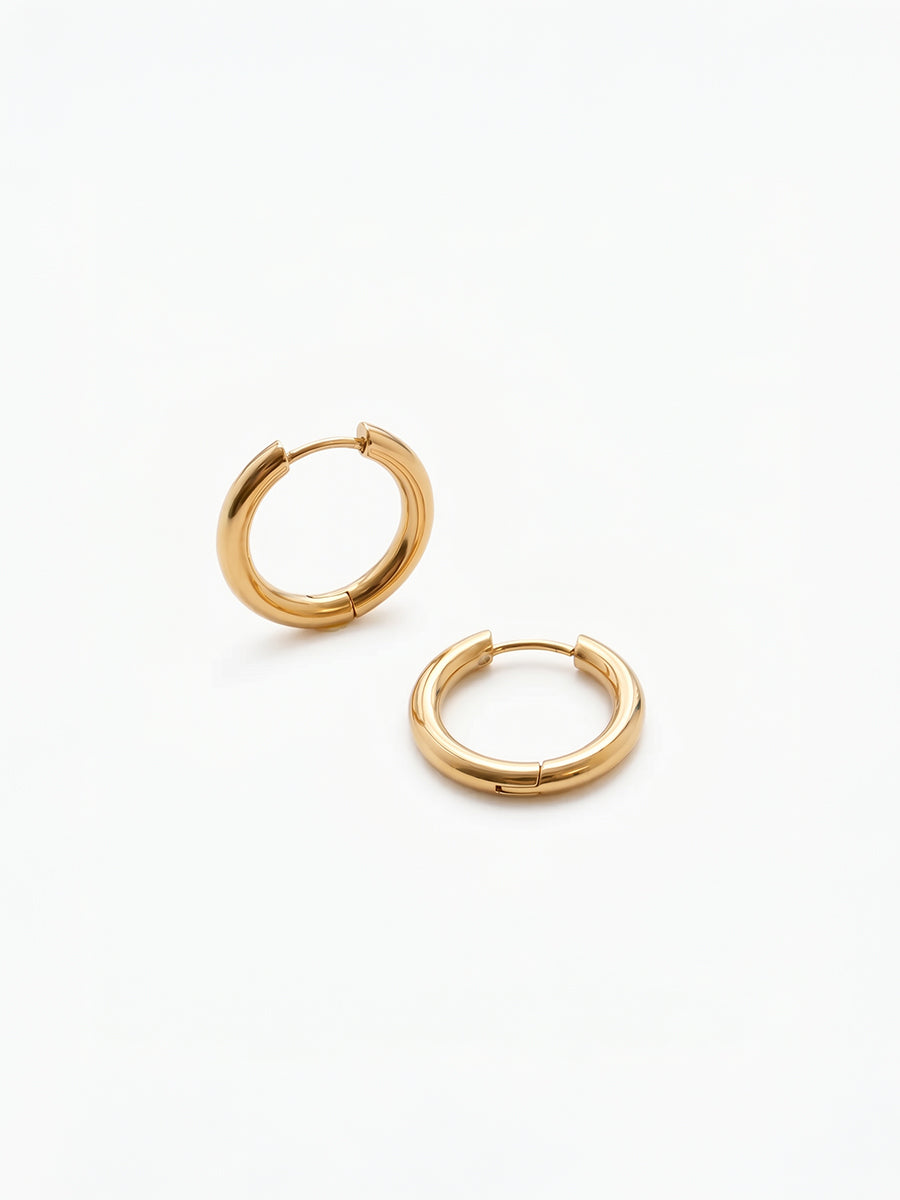 Ava Infinity Hoop - Creolen Set (wasserfest)