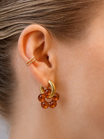 Everyday Honey Flower Hoops - 6er-Anhänger Set