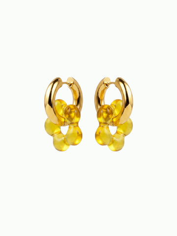 Everyday Honey Flower Hoops - 6er-Anhänger Set