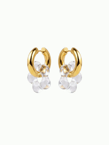 Everyday Honey Flower Hoops - 6er-Anhänger Set