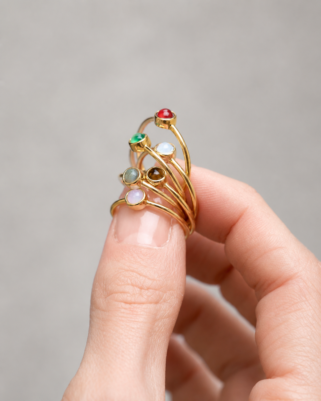 Adriana Ring - Fingerring (wasserfest)