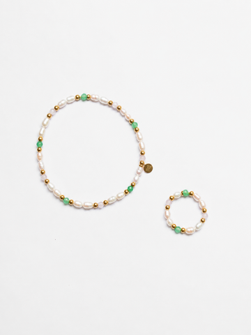 Santorini Bracelet Ring Set (wasserfest)