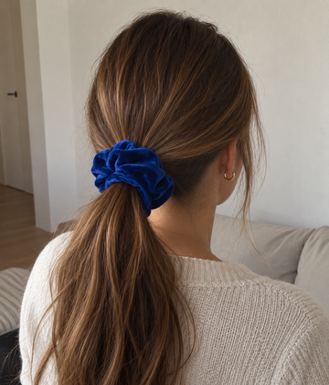 Saphir Miriam Scrunchie – samtiges Haargummi