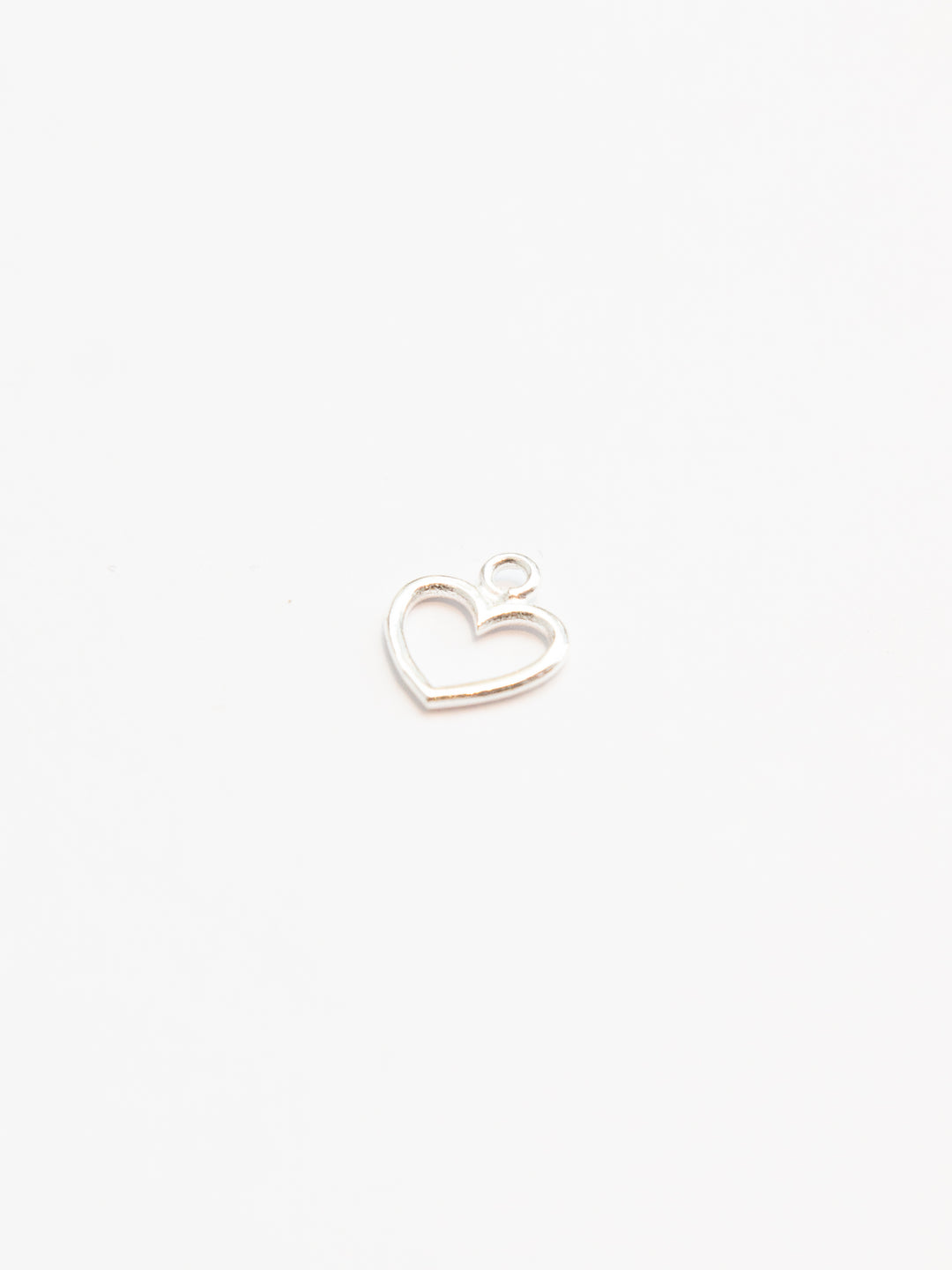 Personalized Simple Heart Charm - Anhänger (wasserfest)
