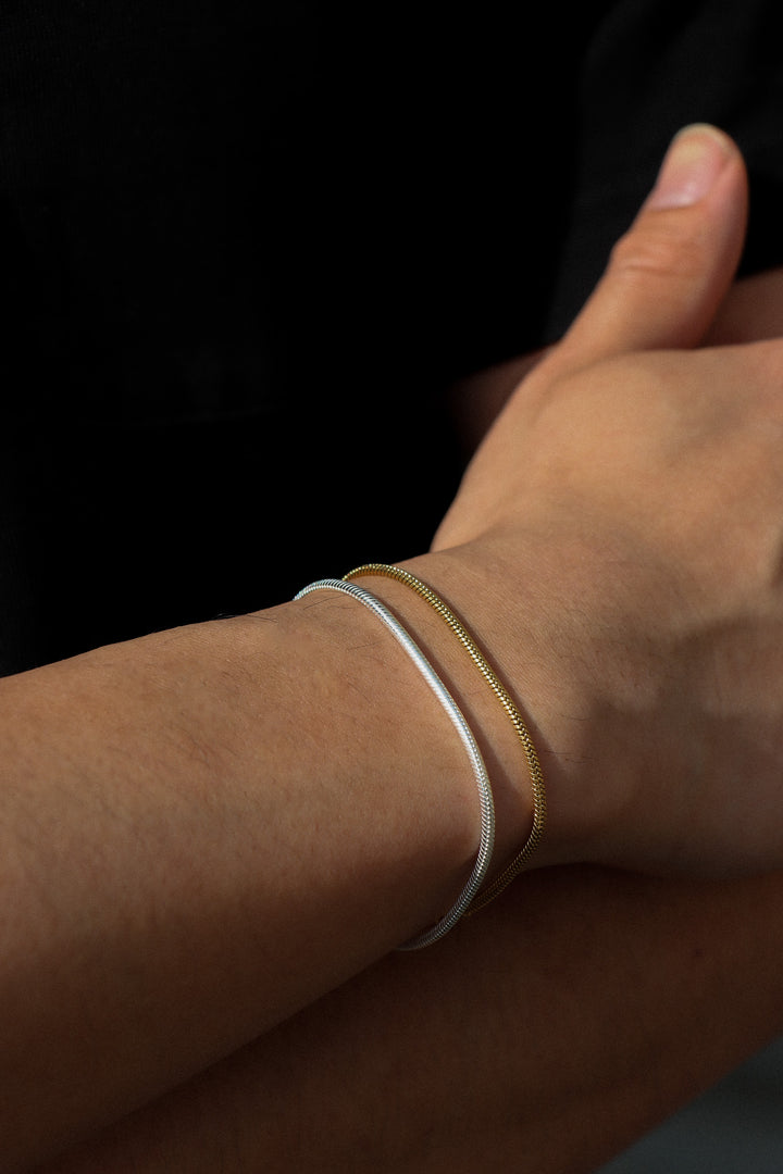 Adrian Round Bracelet - Armband Men (wasserfest)