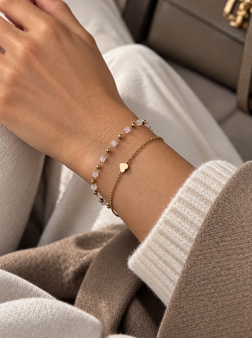 Alyssa Love Bracelet - Armschmuck Set (wasserfest)