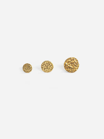 Coin Stud - Ohrstecker (wasserfest)