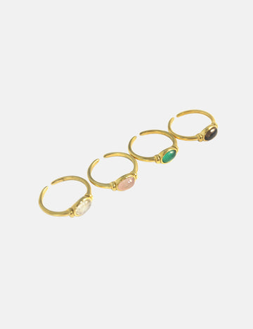 Vintage Stone Ring - Fingerring (wasserfest)