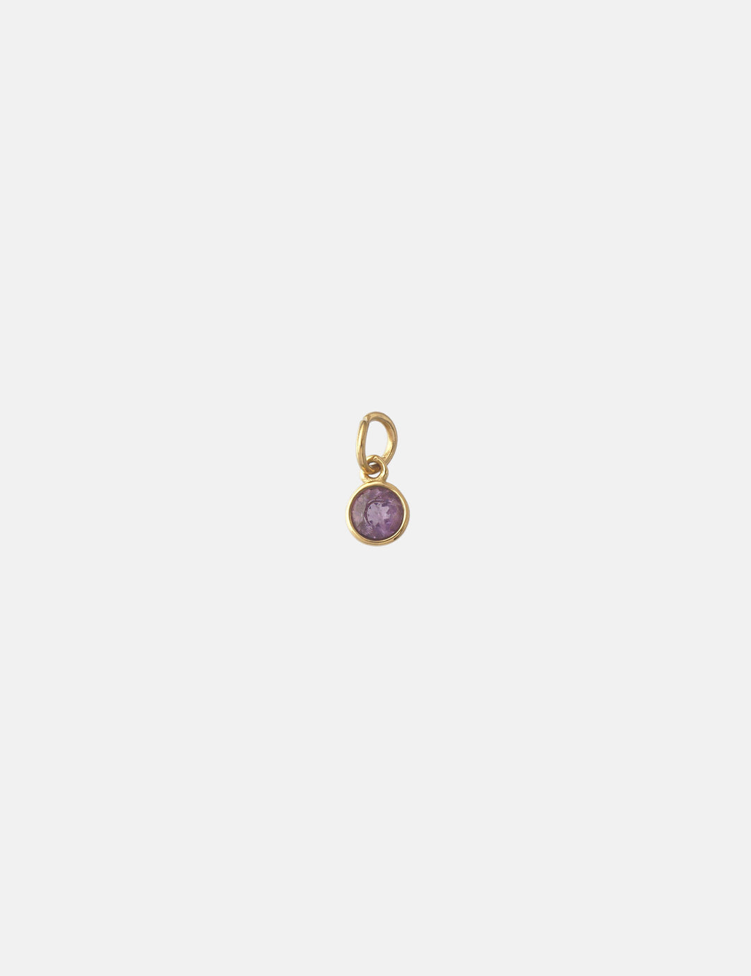Personalized Edelstein Birthstone Charm - Anhänger (wasserfest)