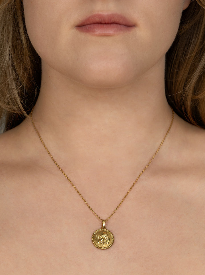 Personalized Angel Charm - Anhänger (wasserfest)