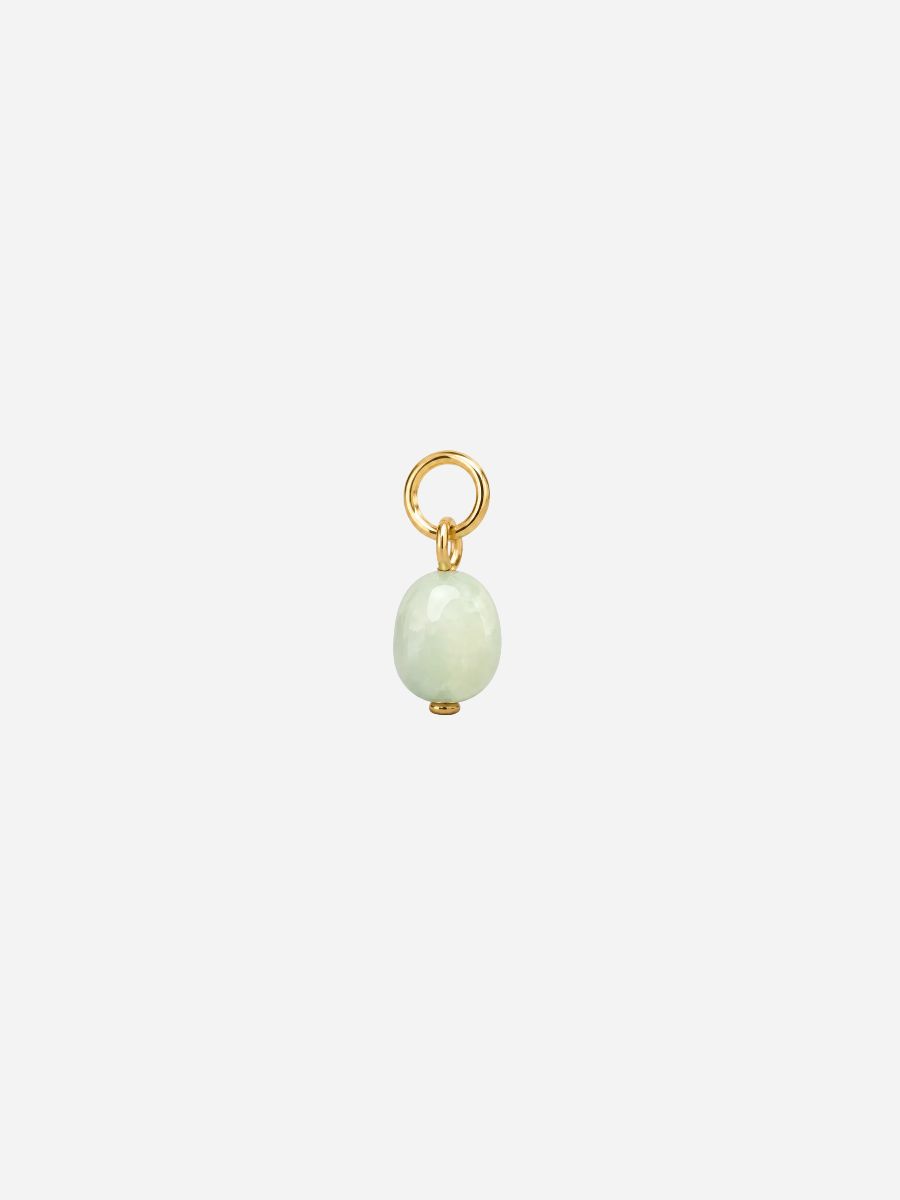 Personalized Angelit Boho Stones Charm - Stein Anhänger (wasserfest)