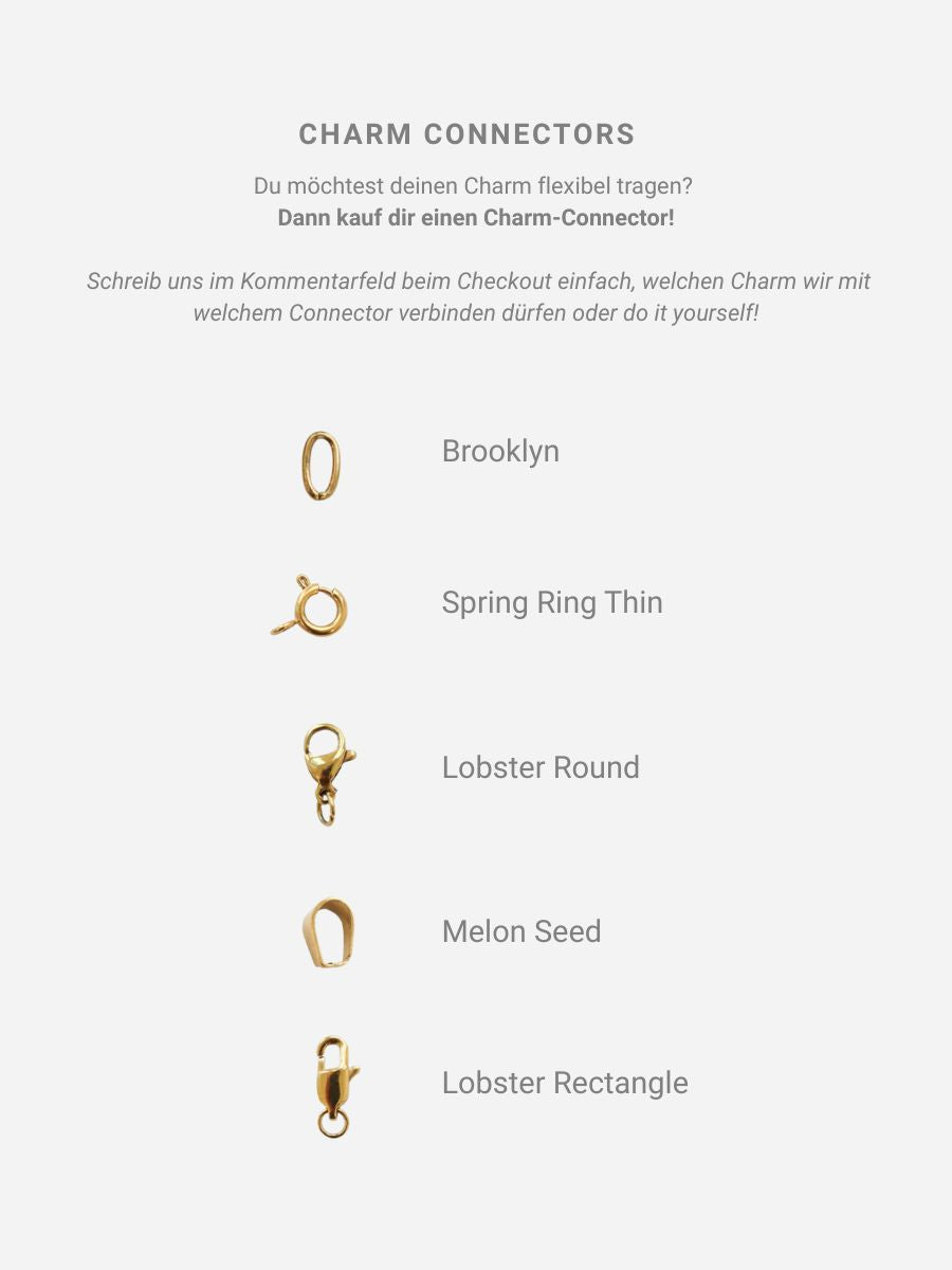 Personalized Shiny Drop Charm - Anhänger (wasserfest)