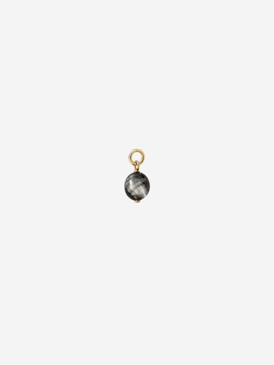 Personalized Adlerauge Boho Stones Charm - Stein Anhänger (wasserfest)