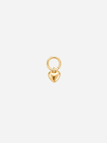 Personalized Blown Heart Charm - Anhänger (wasserfest)