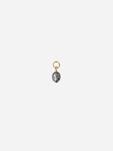Personalized Labradorit Boho Stones Charm - Stein Anhänger (wasserfest)