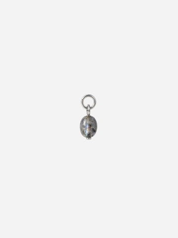 Personalized Labradorit Boho Stones Charm - Stein Anhänger (wasserfest)