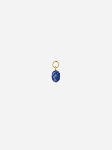 Personalized Lapislazuli Boho Stones Charm - Stein Anhänger (wasserfest)