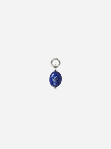 Personalized Lapislazuli Boho Stones Charm - Stein Anhänger (wasserfest)