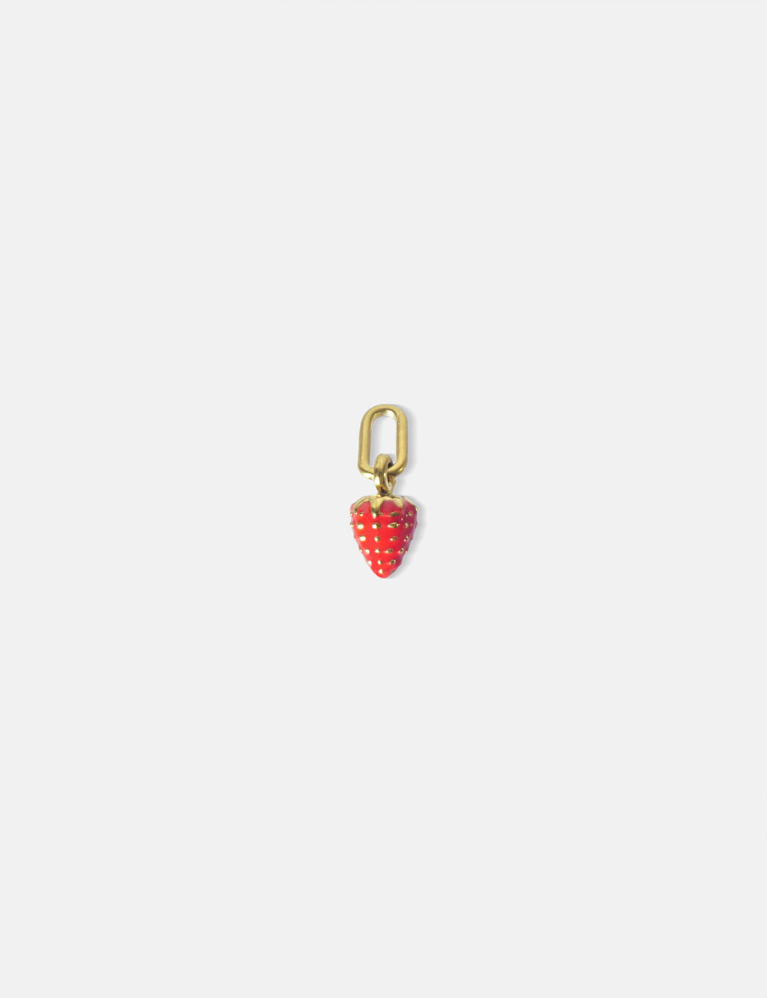 Personalized Strawberry Charm - Anhänger (wasserfest)