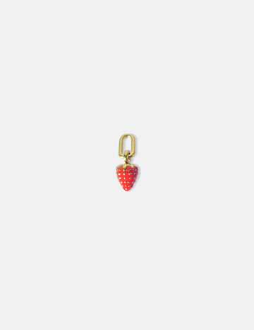 Personalized Strawberry Charm - Anhänger (wasserfest)