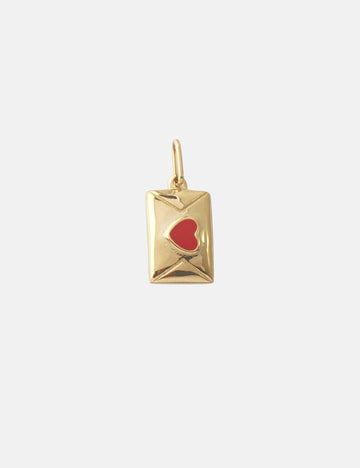 Personalized Love Letter Charm - Anhänger (wasserfest)