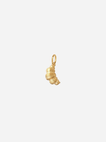 Personalized Swiss Croissant Charm - Anhänger (wasserfest)