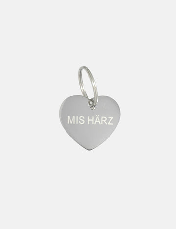 Personalized Mis Härz Charm - Anhänger (wasserfest)