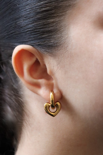 Personalized Infinity Bold Heart Charm - Anhänger (wasserfest)