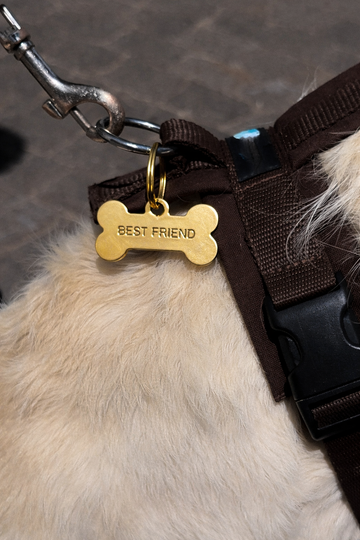 Personalized Best Friend Bone Charm - Anhänger (wasserfest)