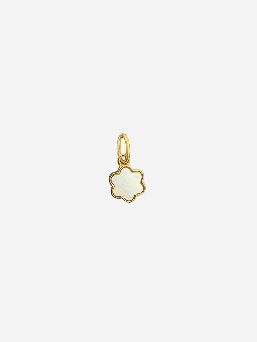 Personalized Pearl Bloom Charm - Anhänger (wasserfest)