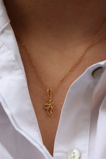 Personalized Bowtie Charm - Anhänger (wasserfest)