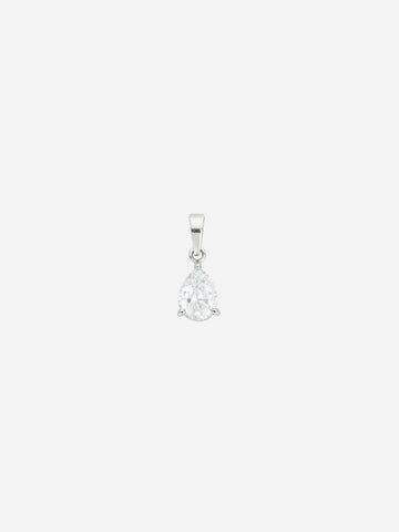 Personalized Big Zircone Drop Charm - Anhänger (wasserfest)